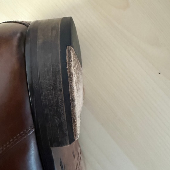 To Boot New York Adam Derrick Brown Leather Double Monk‎ Strap Shoes Men Size 9